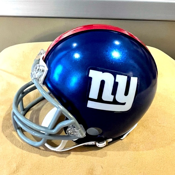 Ny Giants Riddell Mini Football Helmet 